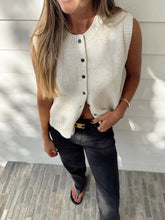 Tossy Gestrickte Westen Top Für Frauen Casual Einreiher Strickwaren Strickjacke Tank Pullover Weibliche Solide Ärmellose 2024 Mode